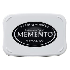 Memento Full Size Dye Inkpad - Tuxedo Black