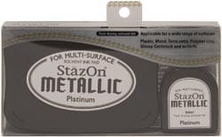 Stazon Metallic Ink Kit - Platinum