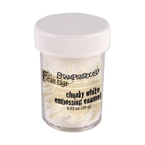Stampendous: White - Deep Impres. Chunky Embossing Enamel