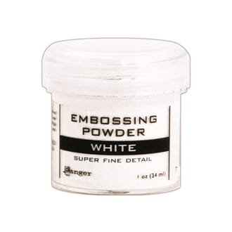 Ranger: Super Fine White - Embossing powder 1oz