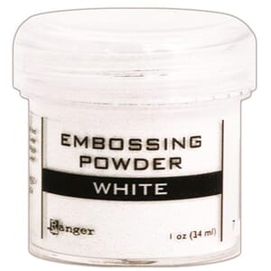 Ranger: White - Embossing powder 1oz