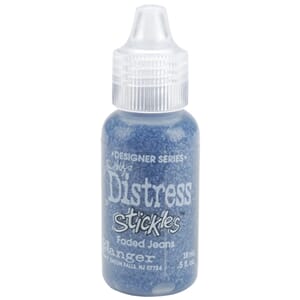 Distress Stickles Glitter Glue - Faded Jeans