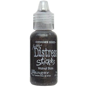 Distress Stickles Glitter Glue - Walnut Stain