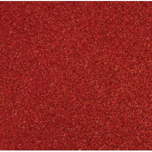 Glitterpapir - Rød, str 30,5 x 30,5 cm, 200g/m
