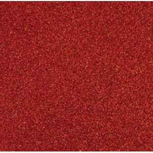 Glitterpapir - Rød, str 30,5 x 30,5 cm, 200g/m