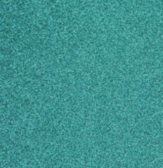 Glitterpapir - Turkis, str 30,5 x 30,5 cm, 200g/m