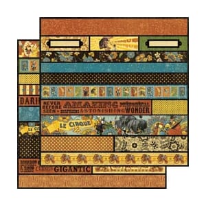 Graphic 45: Le Cirque - Diecut Borders