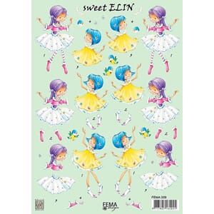 Nellie Snellen: Klippeark - Elin with bird