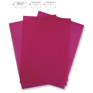 Vellum papir A4 - Heather 100 g, pakke med 5 stk