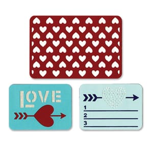 Sizzix: Love - Thinlits Dies