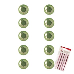 Bling - light green, ø 5mm 80 stk