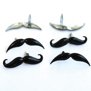 Eyelet Outlet: Mustache - Brads