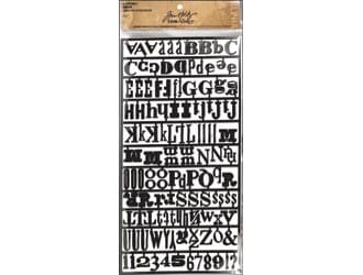 Tim Holtz: Alpha Parts, Ransom - Idea-Ology