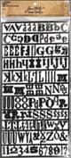 Tim Holtz: Alpha Parts, Ransom - Idea-Ology