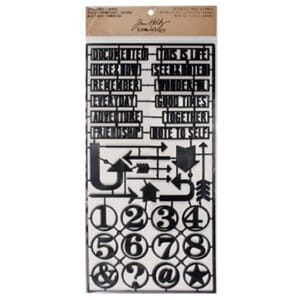 Tim Holtz: Alpha Parts, Framed- Idea-Ology