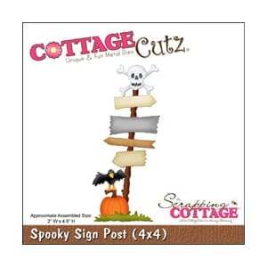 CottageCutz: Spooky Sign Post - CottageCutz