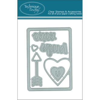 Technique Tuesday: Heart Card - DIY Dies