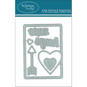 Technique Tuesday: Heart Card - DIY Dies