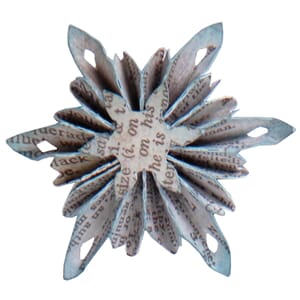 Sizzix: Mini Snowflake Rosette - Sizzlits Deco. Strip Die