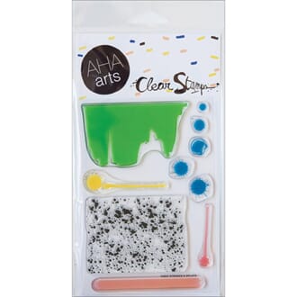 AHA Arts: Paint Strokes & Splats - Clear Stamps