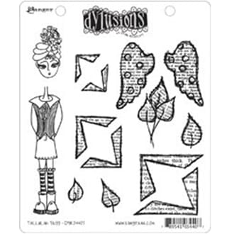 Dylusions: Cling Rubberstamp set - Tallulah Tripp