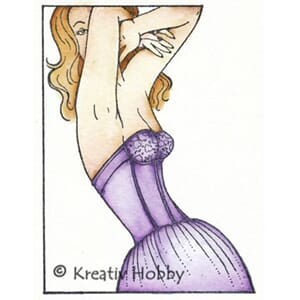 Kreativ Hobby: Jente i ramme