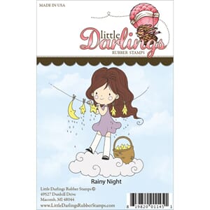 Little Darlings: It Was A Rainy Night - Unmounted Stamp