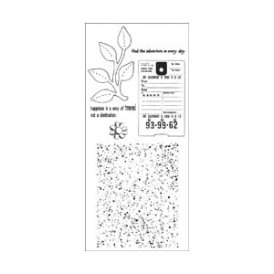 Studio 490: Cling Rubber Stamp Set - Ticket To Art