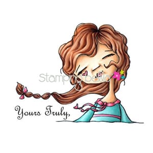 Stamping Bella: Yours Truly - Cling Rubber Stamp