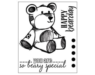 Technique Tuesday: Bear Necessities Clear Stamps