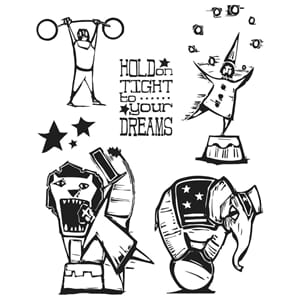 Tim Holz: Big Top - Cling Rubber Stamp Set