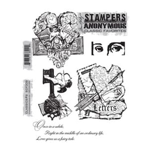 Tim Holz: Classic No 8 - Large Cling Rubber Stamp Set