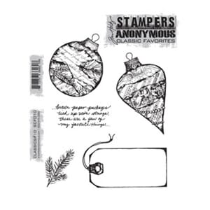 Tim Holz: Classic No 10 - Large Cling Rubber Stamp Set