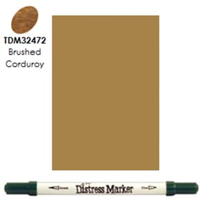 Distress Markers: Brushed Corduroy