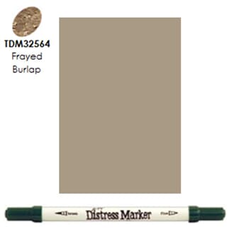 Distress Markers: Frayed Burlap