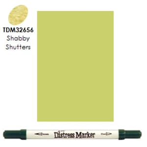Distress Markers: Shabby Shutters