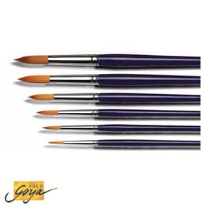 SOLO GOYA - Spisspensel nr 12, Artist Brush Toray