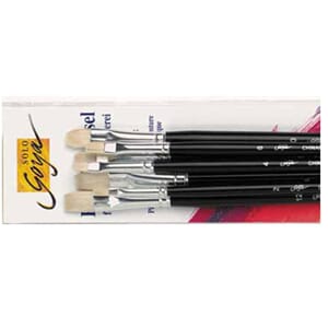 SOLO GOYA Brush Set - 7 assorted Gussow brushes