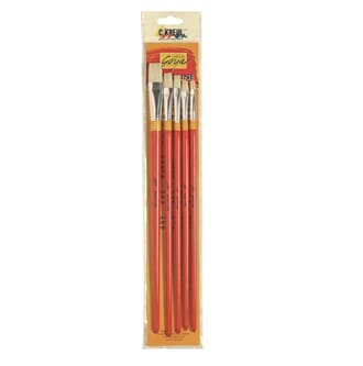 SOLO GOYA Pensel sett -  BASIC LINE Bristle flat