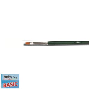HOBBY LINE Basic - Flatpensel nr 4, nylon