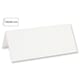 Doble bordkort 45x100 mm - White, 5 stk