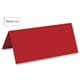 Doble bordkort 45x100 mm - Cardinal Red, 5 stk