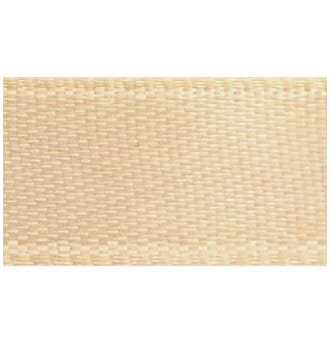 Sateng bånd 10 mm - Beige, 10 meter