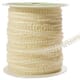 May Arts: Ivory - Picot Edge String Ribbon