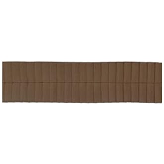 Bånd: Satin Pleats - Brun, 3.8cm