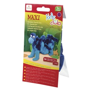 Kids Club: Sett Dino - Chenille dinosaur, 14 cm. Fra 5 år