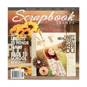 Scrapbook Trends Magazine - Sept 2012