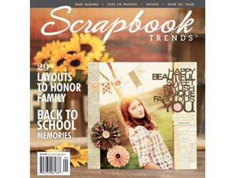 Scrapbook Trends Magazine - Sept 2012