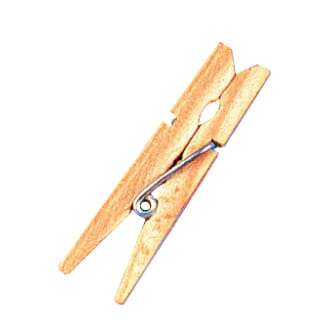 Klesklype - Natural, 4.5cm, 24 stk