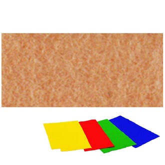 Filt Hudfarge - 2 stk 20x30cm,  0.8-1mm tykk